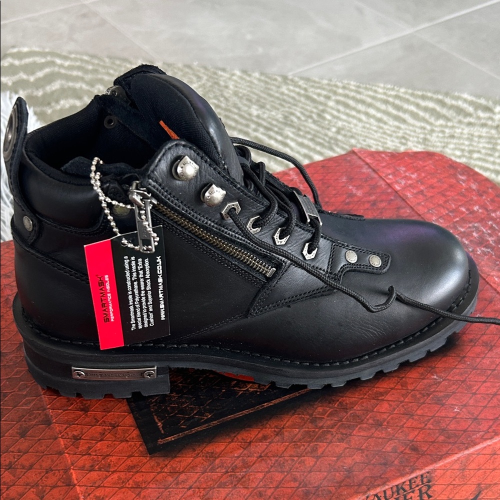 Women's Black Combat Boots
